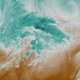 What the storm looks like via satellite.